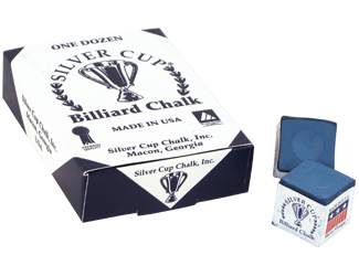 Silver Cup Chalk - (Box of 12)                               Pool Cue