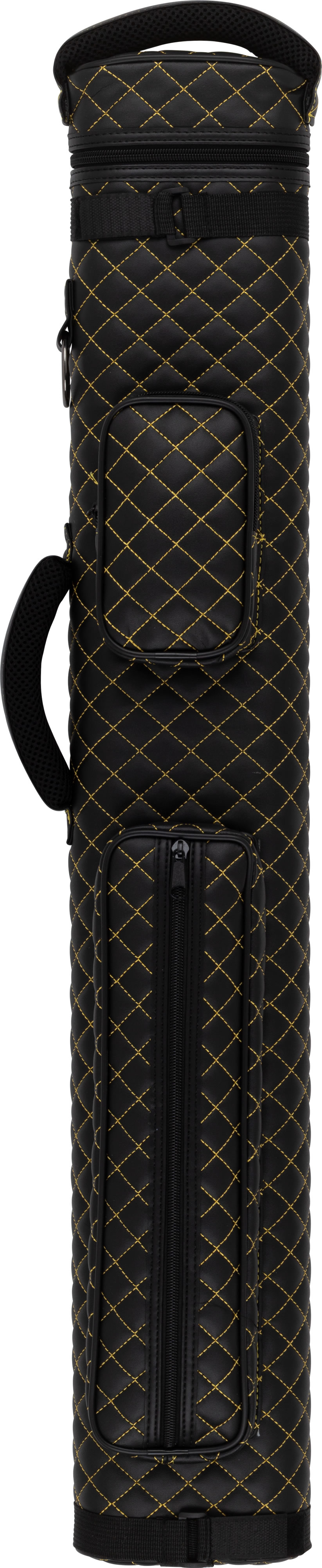 Action Vanity ACVA24 2x4 Hard Case - Black & Gold Pool Cue